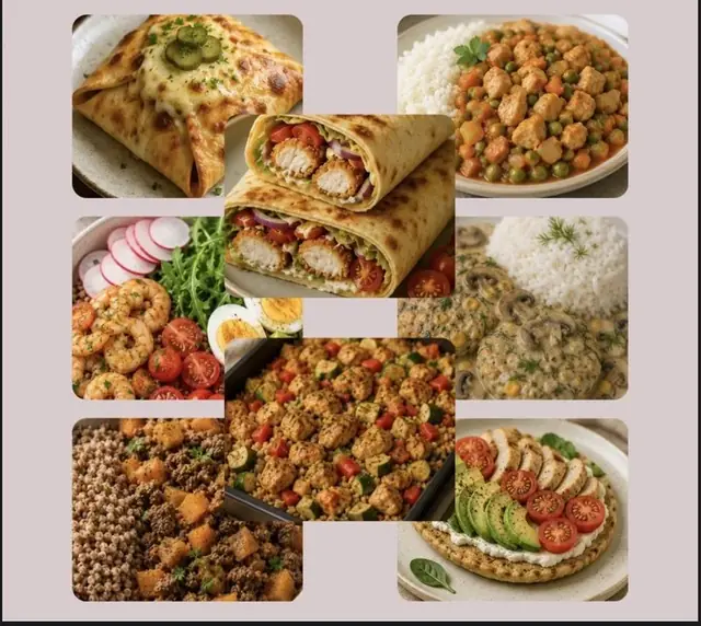 وجبات الغداء